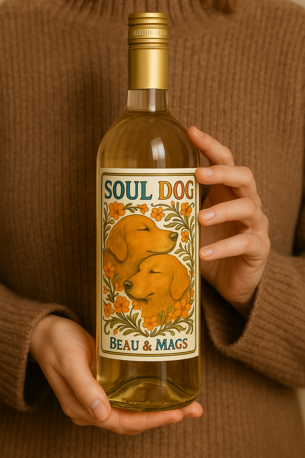 Pre-Order: Soul Dog Wine Bottle