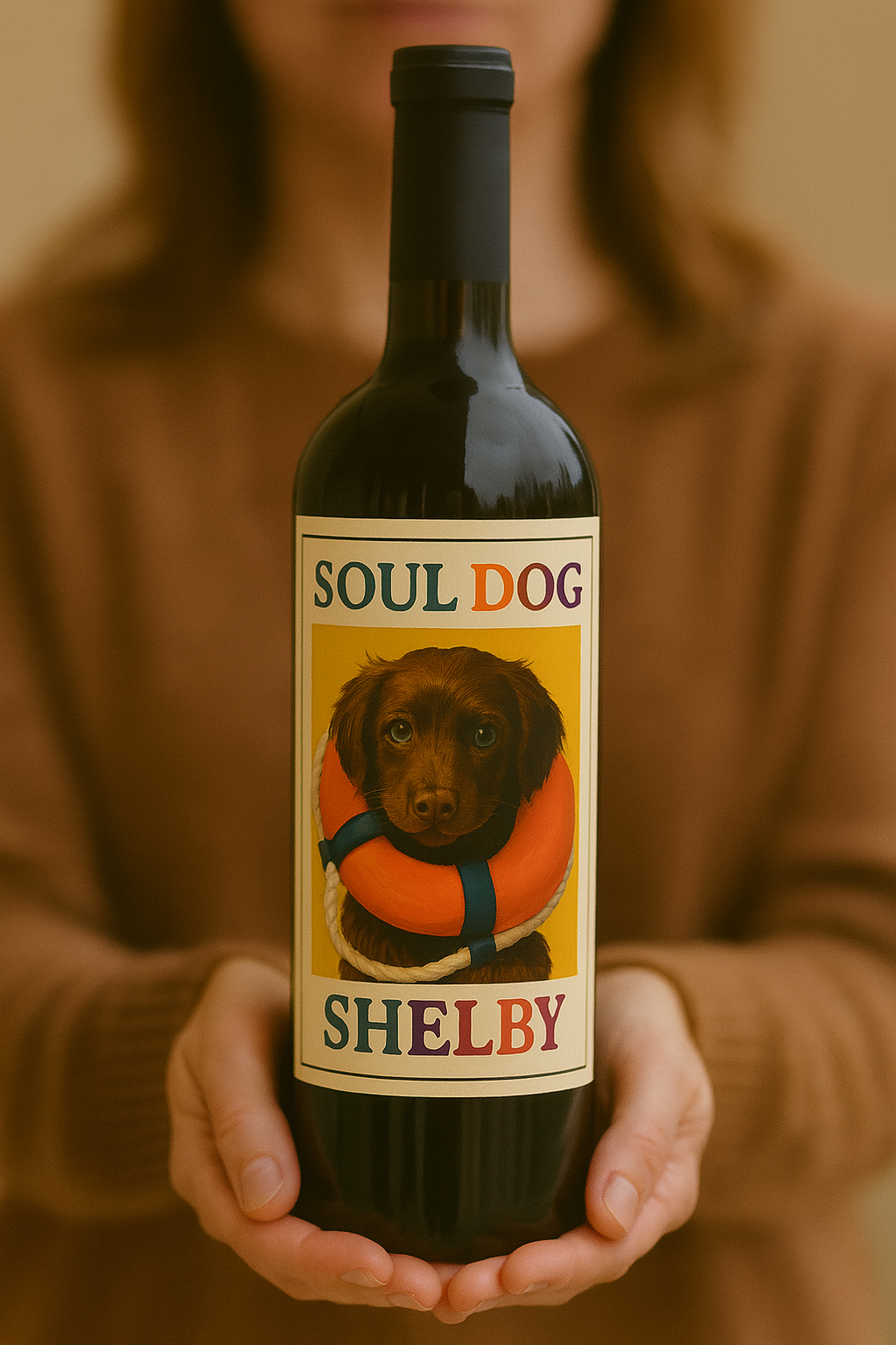 Pre-Order: Soul Dog Wine Bottle