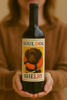 Pre-Order: Soul Dog Wine Bottle